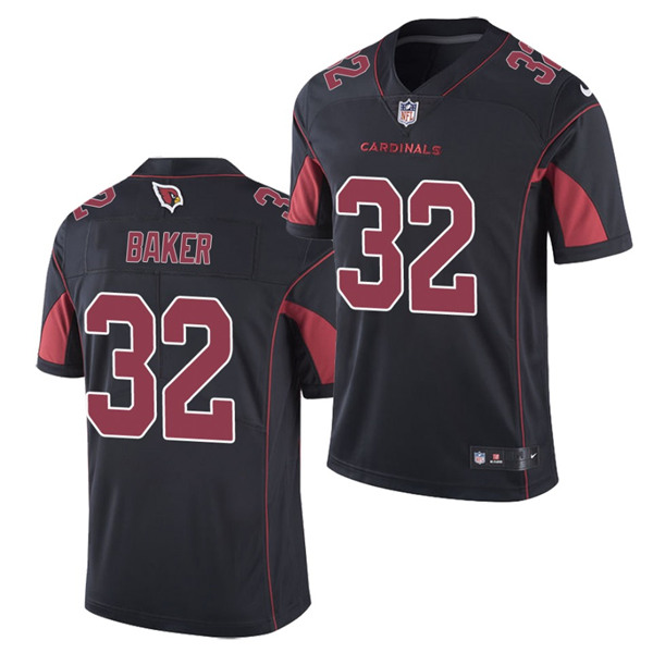 Men's Arizona Cardinals #32 Budda Baker Black Color Rush Limited Stitched NFL Jersey